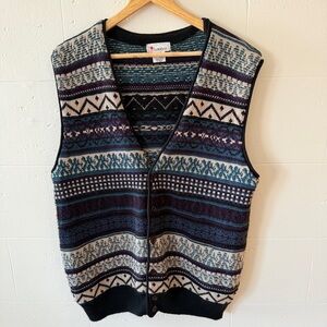 Vintage | Layering Sweater Vest | Fishermancore Grampacore | Size Large